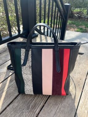 Fossil Leather Camilla Convertible Backpack Purse